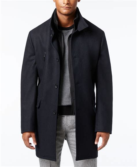 michael kors men's overcoat|michael kors men's overcoat macy's.